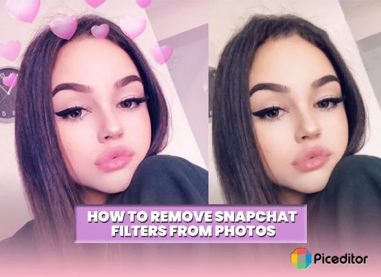 remove snapchat filter