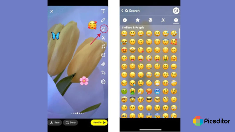 Adding Emojis to Snapchat Streaks