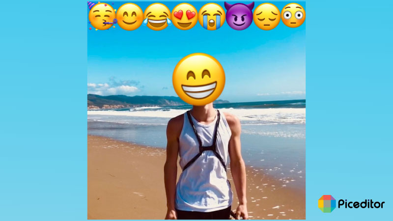 adding emoji to picture online